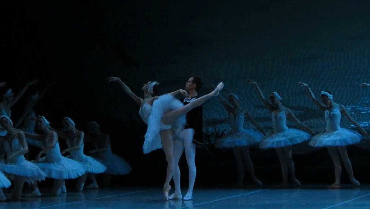 Екатерина Борченко, Леонид Сарафанов - Лебединое озеро (фрагменты 1 акта)