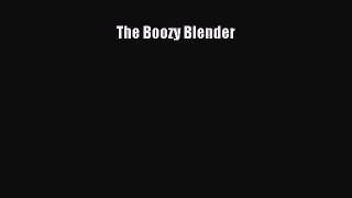 [PDF] The Boozy Blender Free PDF
