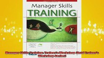 READ FREE Ebooks  Manager Skills Training Trainers Workshop Astd Trainers Workshop Series Full Free