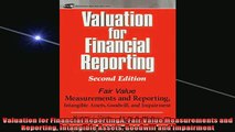 READ book  Valuation for Financial ReportingÂ Fair Value Measurements and Reporting Intangible  FREE BOOOK ONLINE