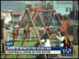 Jardín de infantes pide ayuda para construir el centro en otro sector