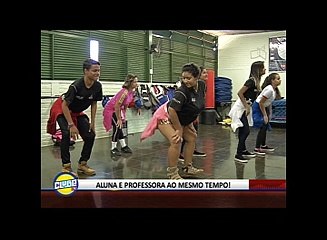 ALUNA E PROFESSORA AO MESMO TEMPO!