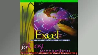 FREE DOWNLOAD  Excel Applications for Cost Accounting  DOWNLOAD ONLINE