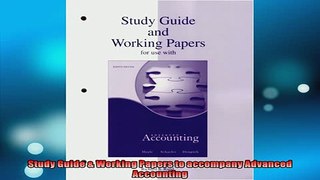 Free PDF Downlaod  Study Guide  Working Papers to accompany Advanced Accounting  DOWNLOAD ONLINE