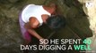 Man Digs Well For 40 Days To Bring His Village Water During Drought