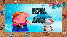 PEPPA PIG en español SE DISFRAZA princesas Disney PERSONAJES