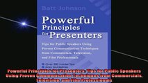 READ book  Powerful Principles for Presenters Tips for Public Speakers Using Proven Communication Free Online