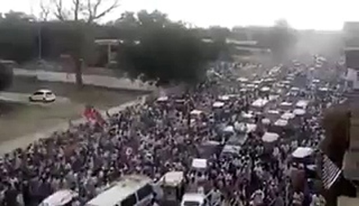 The Worker Of Molana Fazal ur Rehman Party Captured In Imran Khan Jalsa