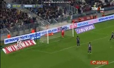 0-1 Ibrahimović Goal | Bordeaux 0-1 PSG Ligue 1