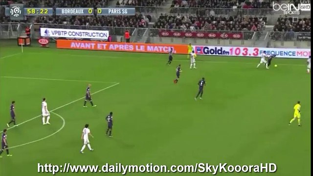 Zlatan Ibrahimovic But Incroyable - FC Girondins de Bordeaux 0-1 Paris Saint-Germain