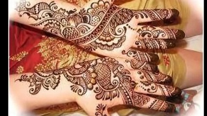 Easy simple Mehndi mehendi mehandi Tattoo henna design tutorial