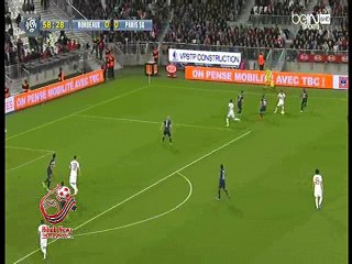 اهداف مباراة ( بوردو 1-1 باريس سان جيرمان ) الدوري الفرنسي