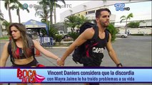 Vincent Daniers considera que la discordia con Mayra Jaime ha traído problemas en su vida