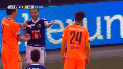 FC Luzern 3-0 Grasshoppers  Jakob Jantscher Goal    Swiss Super League 11-05-2016 HD
