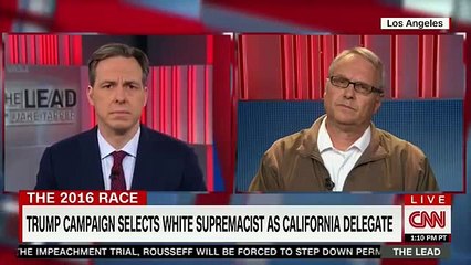 CNN Interviews White Supremacist Trump Delegate William Johnson