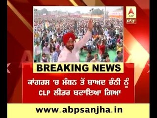 Charanjit Singh Channi appointed as CLP leader