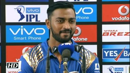 Download Video: IPL9 MI vs RCB Krunal Pandya Reacts On Thrashing RCB