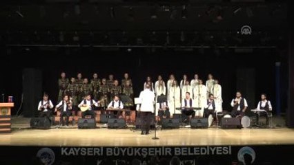 Antakya Medeniyetler Korosu Kayseri'de Konser Verdi