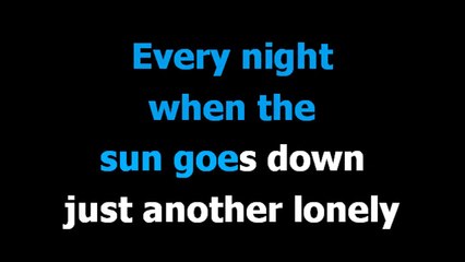 Tequila sunrise   The Eagles - Karaoke version