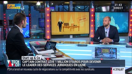 Start-up & Co: Captain Contrat, la start-up qui simplifie la vie juridique des entreprises - 11/05
