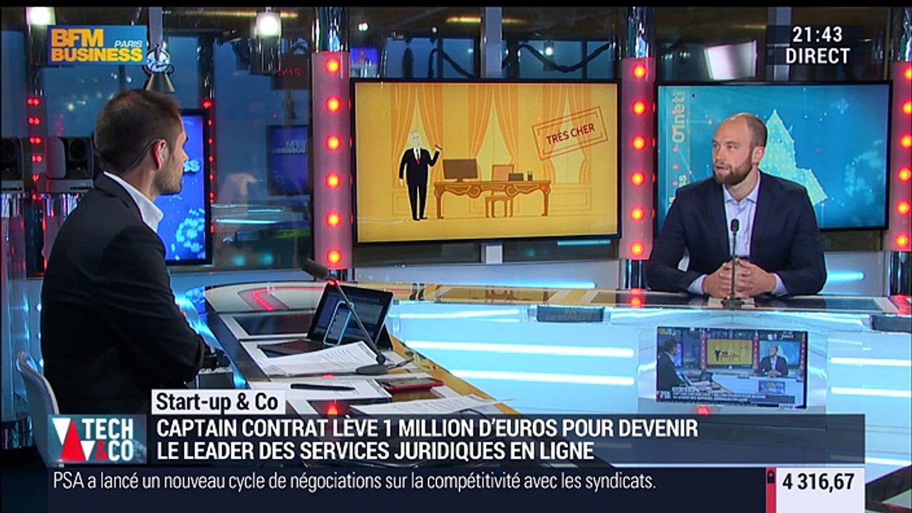 Start-up & Co: Captain Contrat, la start-up qui...