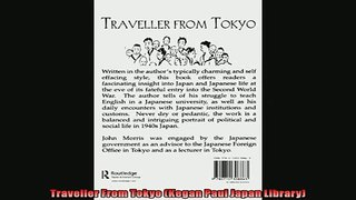 Enjoyed read  Traveller From Tokyo Kegan Paul Japan Library