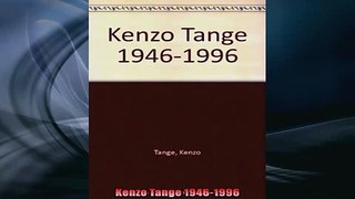 Free book  Kenzo Tange 19461996