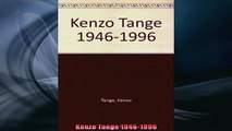 Free book  Kenzo Tange 19461996