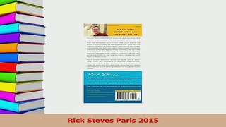 Read  Rick Steves Paris 2015 Ebook Free