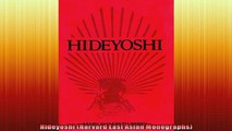Read here Hideyoshi Harvard East Asian Monographs