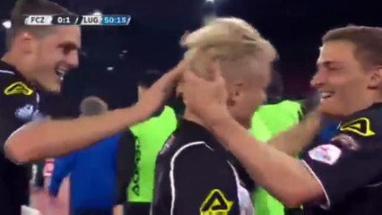 Egzijan Alioski Euro Goal  FC Zurich vs FC Lugano  Swiss Super League 11-05-2016