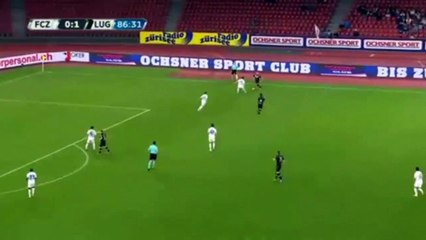 Mattia Bottani Goal  FC Zurich vs FC Lugano  Swiss Super League 11-05-2016