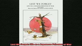 Read here Lest We Forget Life as a Japanese Prisoner of War