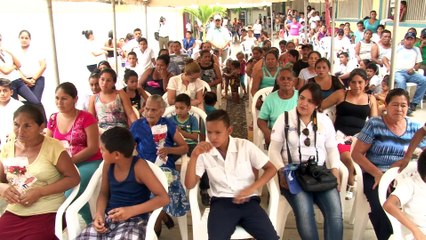 Inauguran importantes obras en las escuelas y calles de Choloma