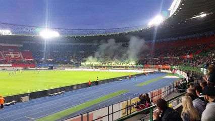 Rapid Wien PYRO gegen Altach