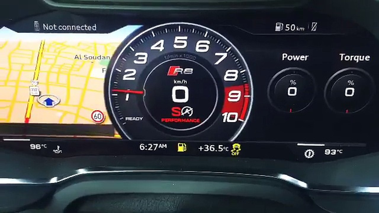 Audi R8 Amazing Car 250 Km/H