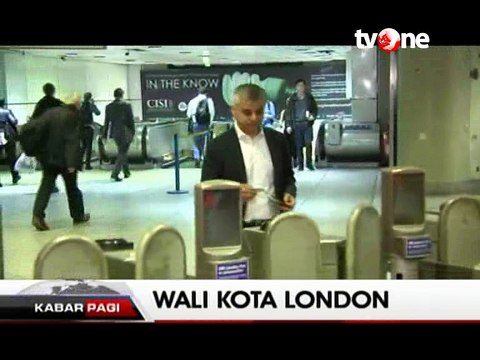 Hari Pertama Kerja Wali Kota Muslim Pertama di London