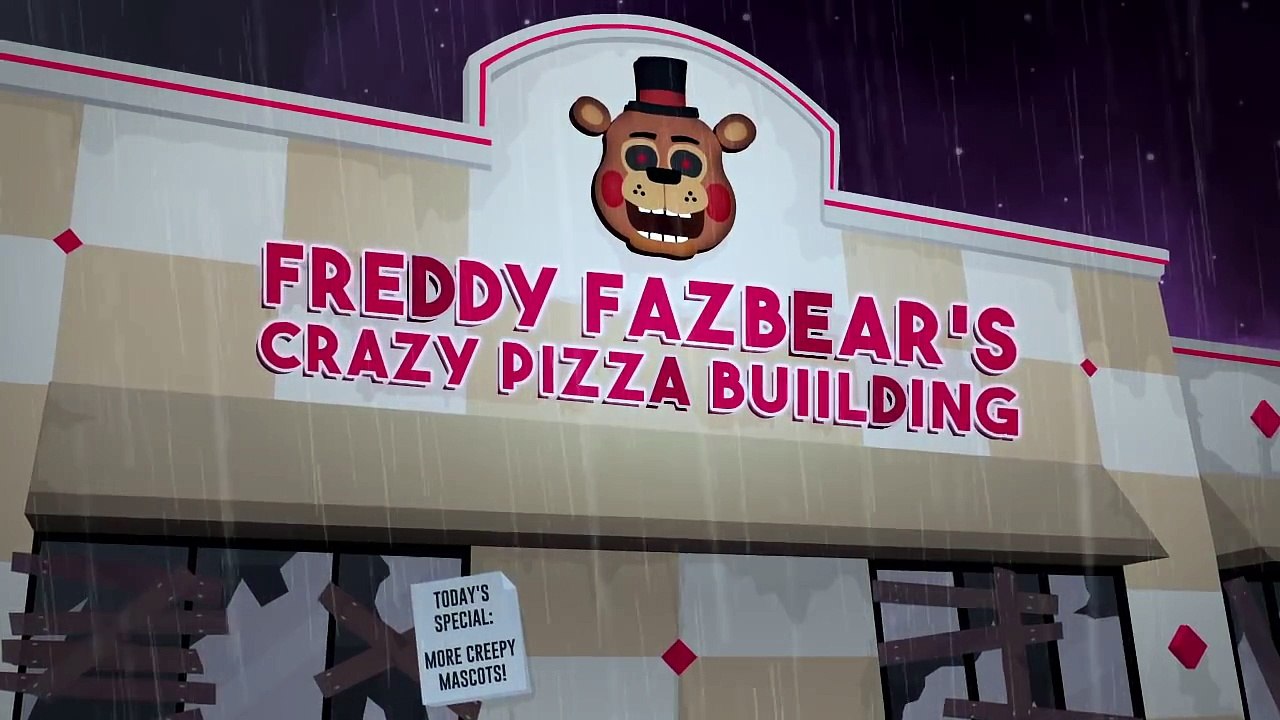 Five Frights at Freddy's (Cartoon Parody)