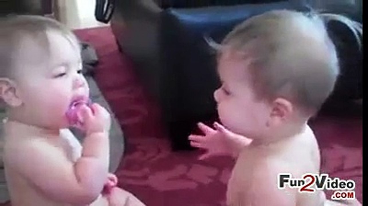 Cute Babies Funny Fight