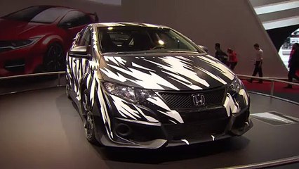 Honda Civic Type R Test Car at Geneva Auto Show 2014 - Video Dailymotion
