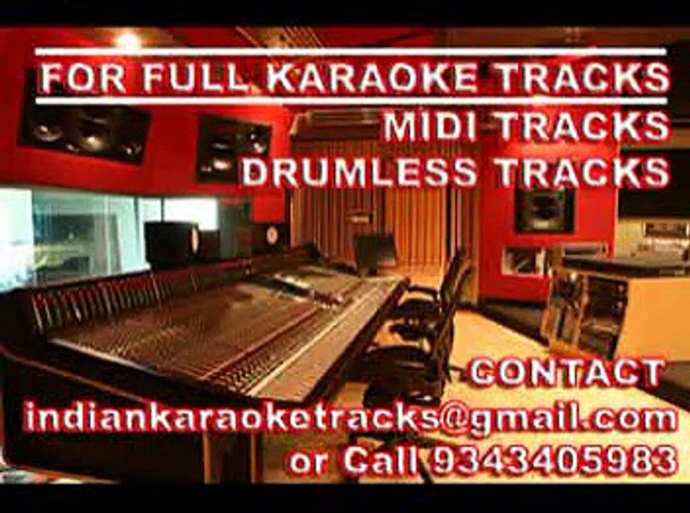 MANASE O MANASE CHANDRAMUKHI PRANASAKHI 1999 K S CHITHRA,BADRI PRASAD KANNADA KARAOKE TRACK 1.