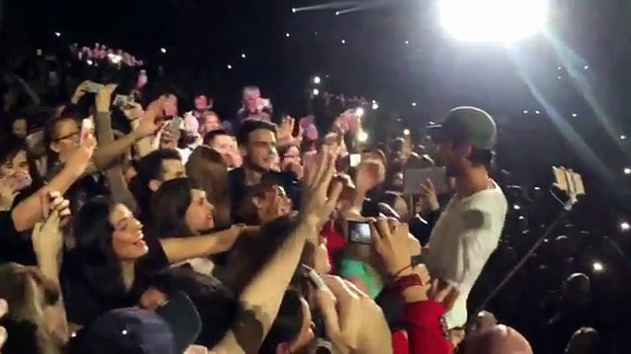 Enrique iglesias thankyou Belgrade serbia