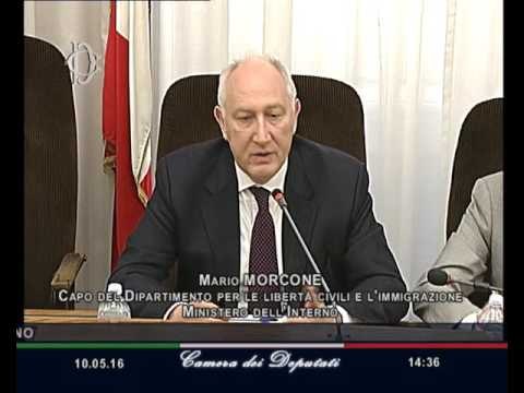 Roma - Audizione Morcone (10.05.16)