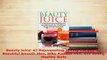 PDF  Beauty Juice 42 Rejuvenating Juicing Recipes for Beautiful Smooth Skin Silky Radiant Hair Ebook