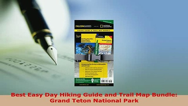 PDF Best Easy Day Hiking Guide and Trail Map Bundle Grand Teton National Park EBook