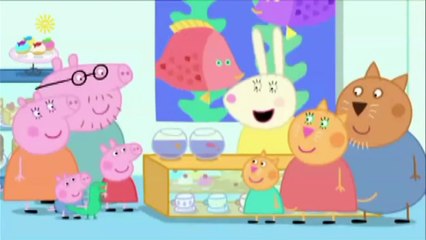 Peppa Pig Toys Play Doh ~ The Aquarium - George's Racing Car