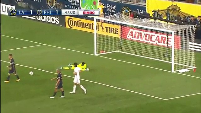 GOAL: Mike Magee - Philadelphia Union 1-2 LA Galaxy - MLS - 11-05-2016