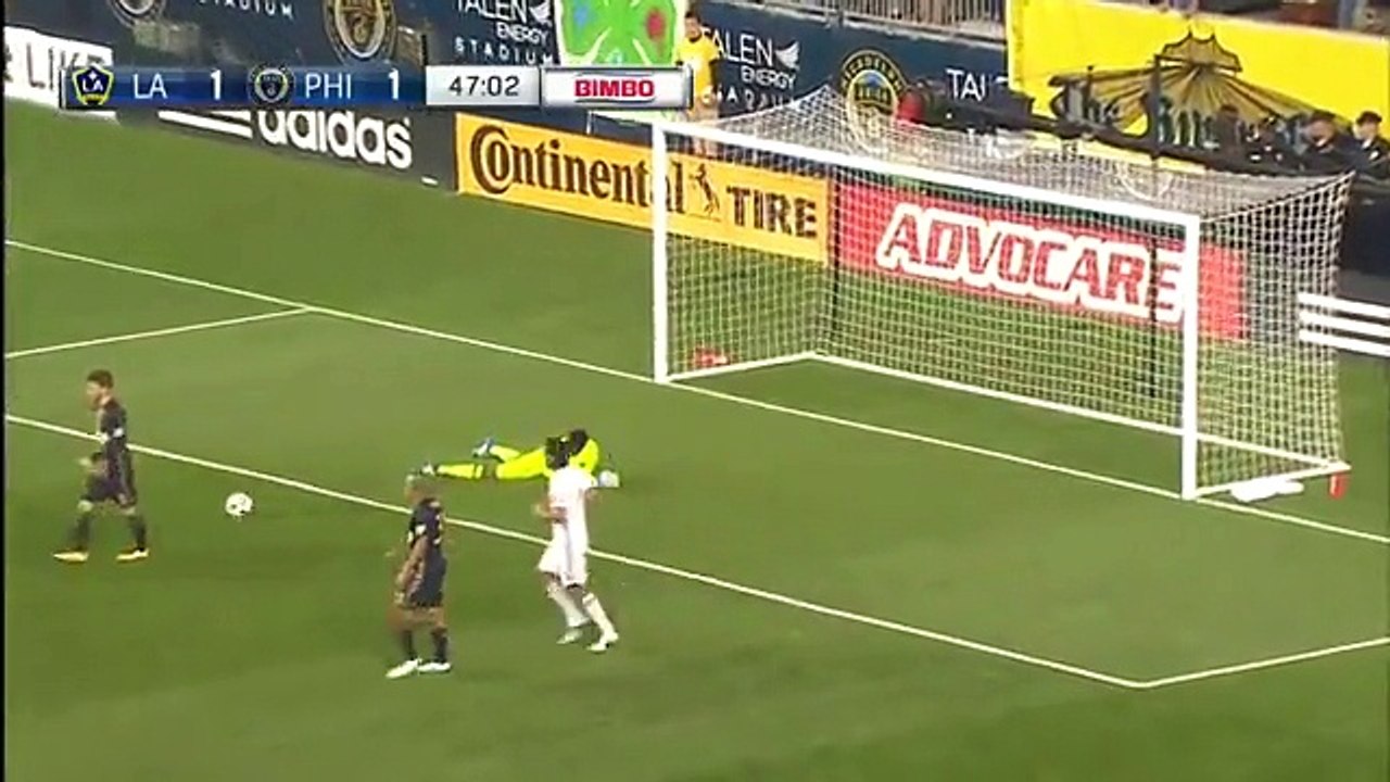 GOAL: Mike Magee - Philadelphia Union 1-2 LA Galaxy - MLS - 11-05-2016