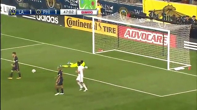 GOAL: Mike Magee - Philadelphia Union 1-2 LA Galaxy - MLS - 11-05-2016