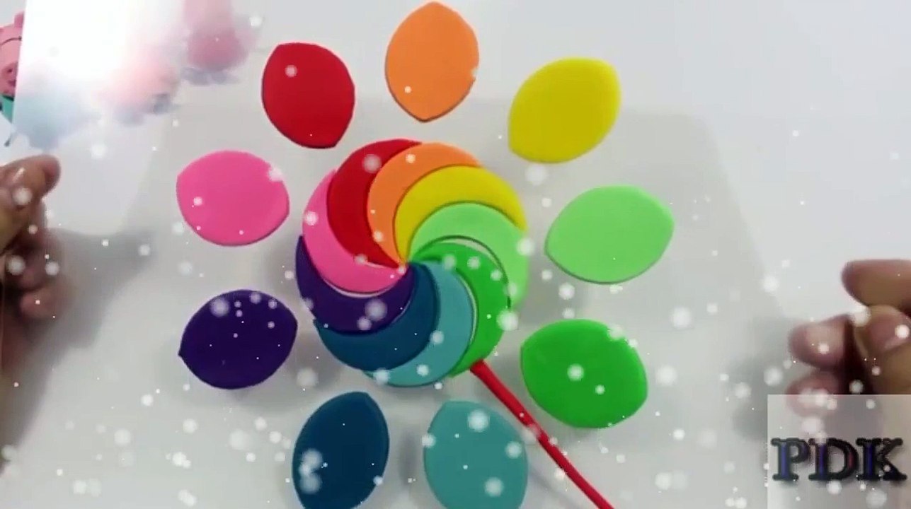 Create Lollipop Candy Colorful Unique Together Peppa Pig Español Toys | Play Doh